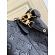 Louis Vuitton NéoNoé MM Bucket Bag in Monogram Empreinte Leather - Black