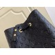 Louis Vuitton NéoNoé MM Bucket Bag in Monogram Empreinte Leather - Black