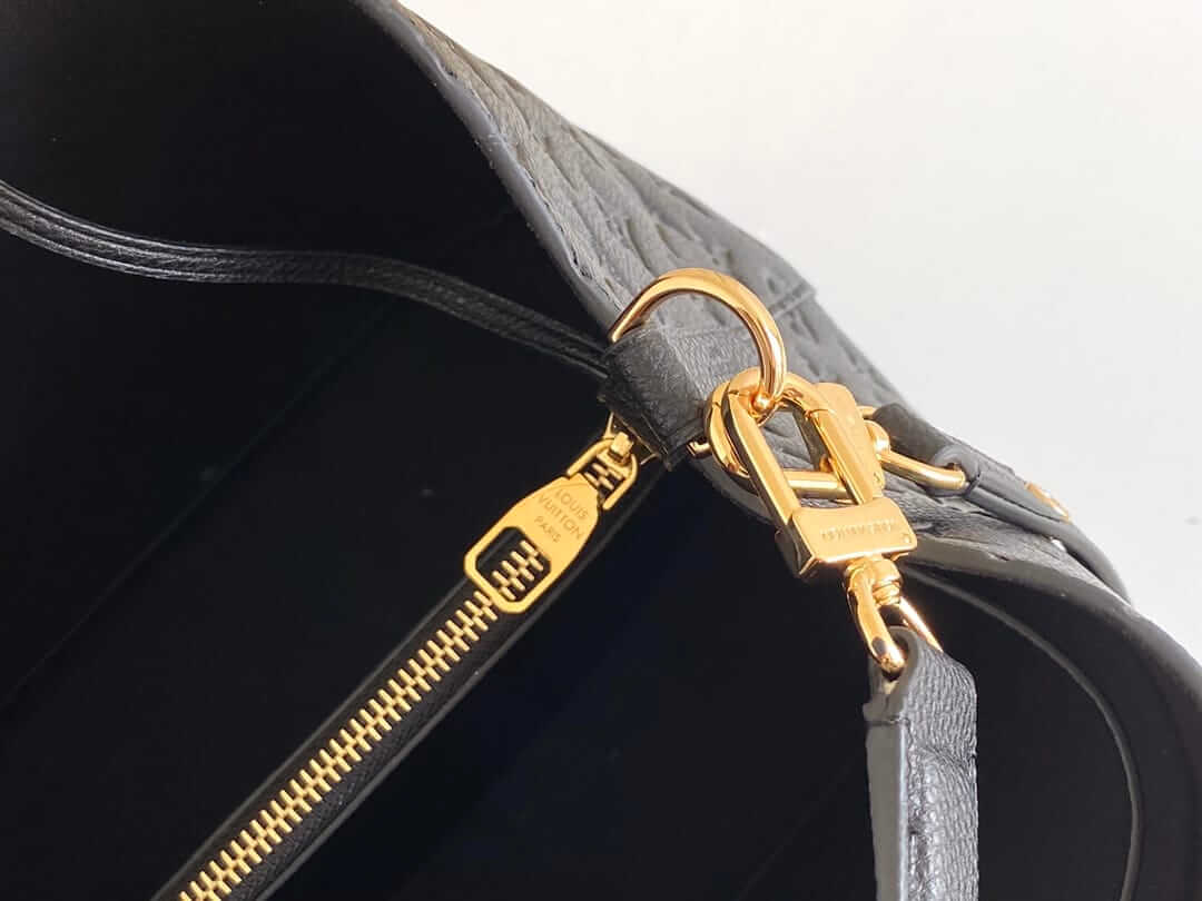 Louis Vuitton NéoNoé MM Bucket Bag in Monogram Empreinte Leather - Black