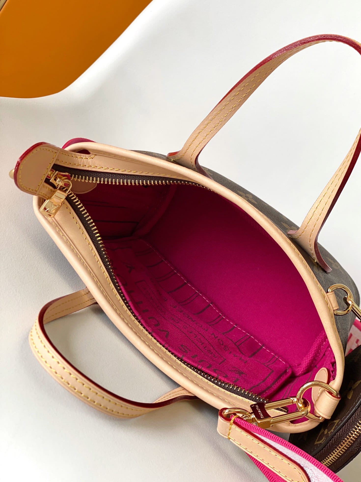 Louis Vuitton Neverfull BB Handbag in Monogram Canvas - Peony Pink