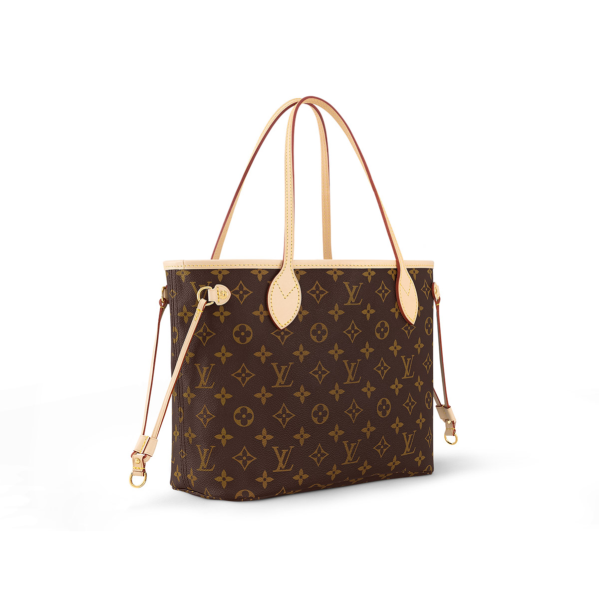 Louis Vuitton Neverfull PM Tote Bag in Monogram Canvas - Beige