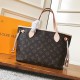 Louis Vuitton Neverfull PM Tote Bag in Monogram Canvas - Beige