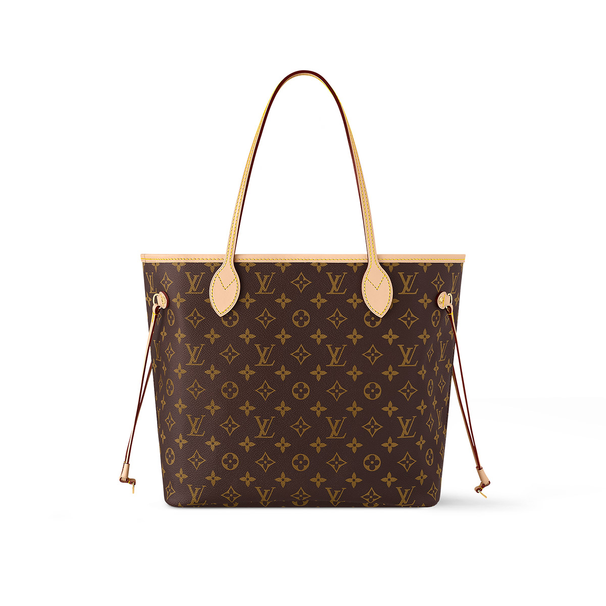 Louis Vuitton Neverfull MM Tote Bag in Monogram Canvas - Beige