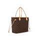 Louis Vuitton Neverfull MM Tote Bag in Monogram Canvas - Cerise Red