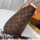 Louis Vuitton Neverfull MM Tote Bag in Monogram Canvas - Cerise Red