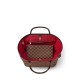 Louis Vuitton Neverfull MM Tote Bag in Damier Ebene Canvas - Cerise Red