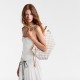 Louis Vuitton Neverfull MM Tote Bag in Damier Azur Canvas - Beige