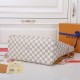 Louis Vuitton Neverfull MM Tote Bag in Damier Azur Canvas - Beige