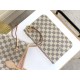 Louis Vuitton Neverfull MM Tote Bag in Damier Azur Canvas - Pink