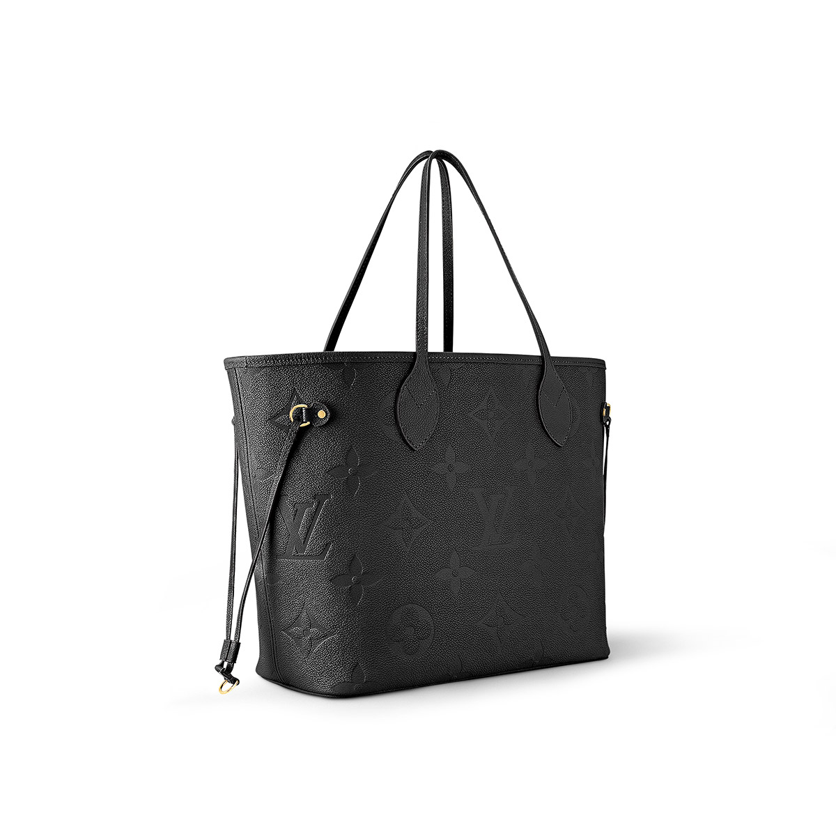 Louis Vuitton Neverfull MM Tote Bag in Monogram Empreinte Leather - Black