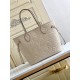 Louis Vuitton Neverfull MM Tote Bag in Monogram Empreinte Leather - Beige