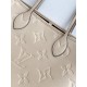 Louis Vuitton Neverfull MM Tote Bag in Monogram Empreinte Leather - Beige