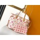 Louis Vuitton Neverfull MM Tote Bag in Monogram Canvas - Coral