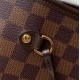 Louis Vuitton Neverfull GM Tote Bag in Damier Ebene Canvas - Cerise Red