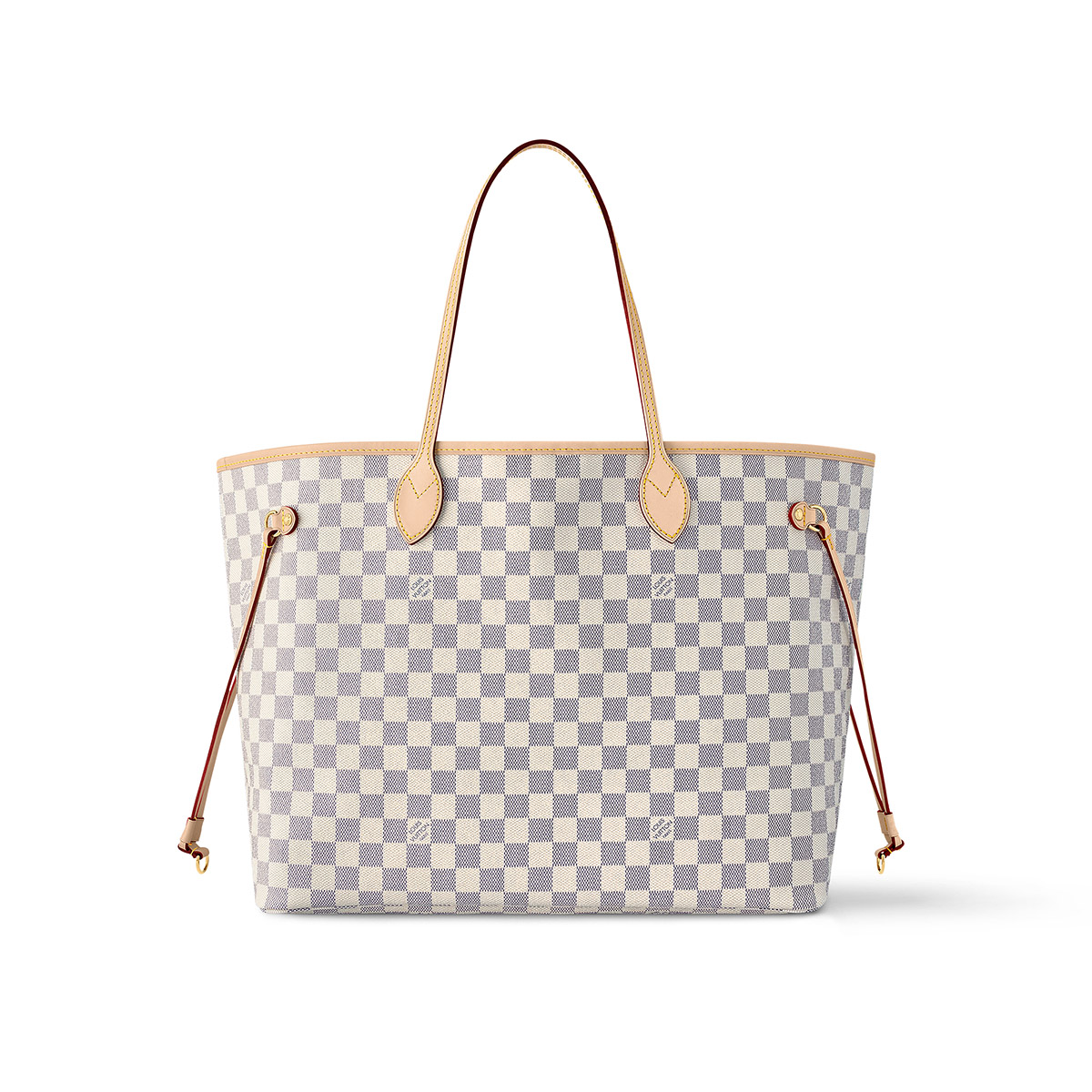 Louis Vuitton Neverfull GM Tote Bag in Damier Azur Canvas - Beige