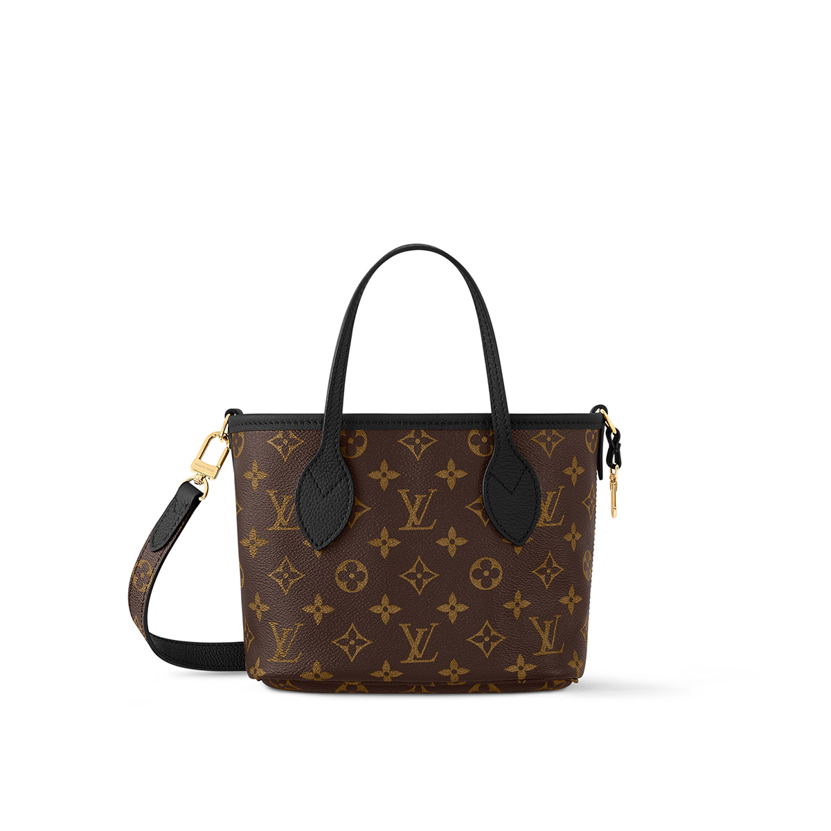 Louis Vuitton Neverfull Bandoulière Inside Out BB Handbag - Black/Monogram