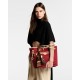 Louis Vuitton Neverfull Bandoulière Inside Out MM Tote Bag - Monogram/Rouge Sari