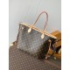 Louis Vuitton Neverfull Bandoulière Inside Out MM Tote Bag - Monogram/Jaune Safran