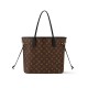 Louis Vuitton Neverfull Bandoulière Inside Out MM Tote Bag - Black