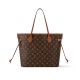 Louis Vuitton Neverfull Bandoulière Inside Out MM Tote Bag - Tan