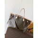 Louis Vuitton Neverfull Bandoulière Inside Out GM Tote Bag - Black