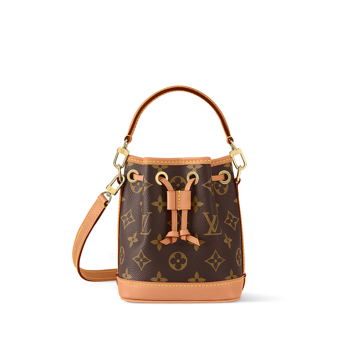 Louis Vuitton Nano Noé Handle Bag in Monogram Canvas