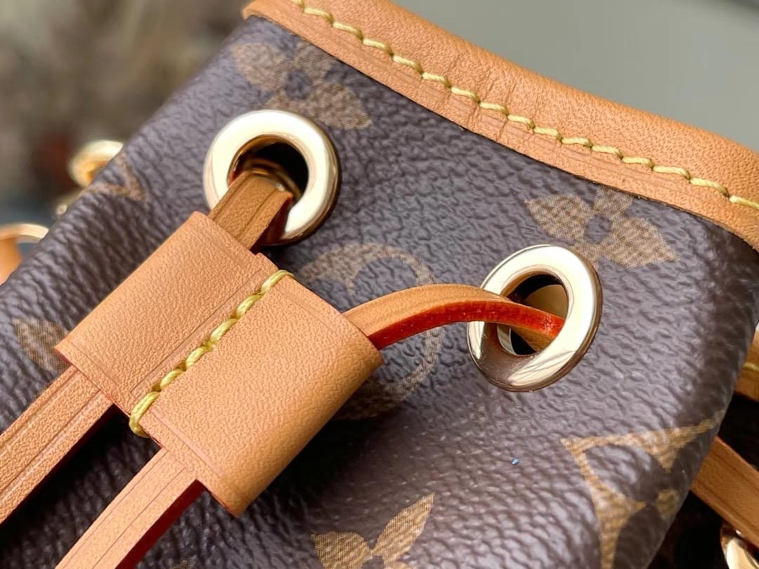 Louis Vuitton Nano Noé Handle Bag in Monogram Canvas