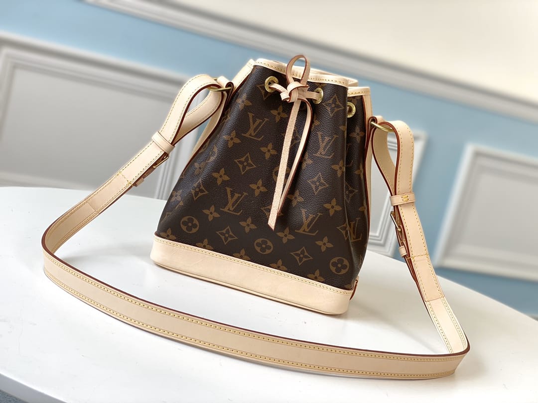 Louis Vuitton Noé BB Bucket Bag in Monogram Canvas