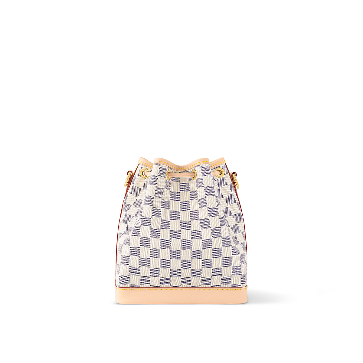 Louis Vuitton Noé BB Bucket Bag in Damier Azur Canvas