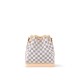 Louis Vuitton Noé BB Bucket Bag in Damier Azur Canvas