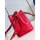 Louis Vuitton Noé BB Bucket Bag in Epi Leather - Red