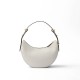 Prada Arqué Small Leather Shoulder Bag - White