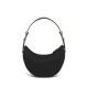 Prada Arqué Small Re-Nylon and Brushed Leather Shoulder Bag - Black