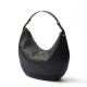 Prada Arqué Large Leather Shoulder Bag - Black