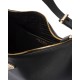 Prada Arqué Large Leather Shoulder Bag - Black