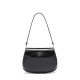 Prada Cleo Mini Leather Shoulder Bag with Flap - Black