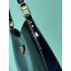 Prada Cleo Patent Leather Shoulder Bag - Black