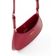 Prada Cleo Patent Leather Shoulder Bag - Cherry Red