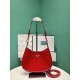 Prada Cleo Patent Leather Shoulder Bag - Cherry Red