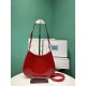 Prada Cleo Patent Leather Shoulder Bag - Cherry Red