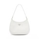 Prada Cleo Leather Shoulder Bag - White