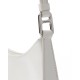 Prada Cleo Leather Shoulder Bag - White