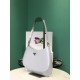 Prada Cleo Leather Shoulder Bag - White