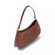 Prada Cleo Leather Shoulder Bag - Cognac