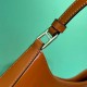 Prada Cleo Leather Shoulder Bag - Cognac