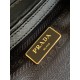 Prada Galleria Mini Saffiano Leather Bag - Black