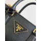 Prada Galleria Mini Saffiano Leather Bag - Black