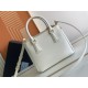 Prada Galleria Mini Saffiano Leather Bag - White