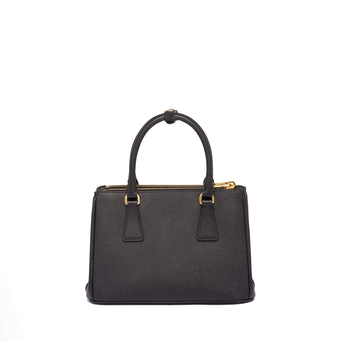 Prada Galleria Small Saffiano Leather Bag - Black