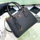 Prada Galleria Small Saffiano Leather Bag - Black